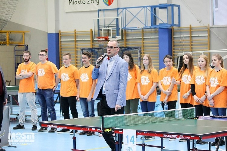 XIX Wigilijny Turniej Dzieci i Młodzieży w Tenisie Stołowym, MOSiR Żory